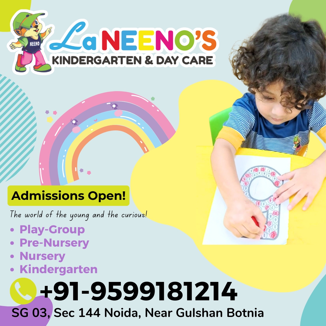 La Neeno's Kindergarten & Daycare Facebook ad: Admissions Open at La Neeno’s