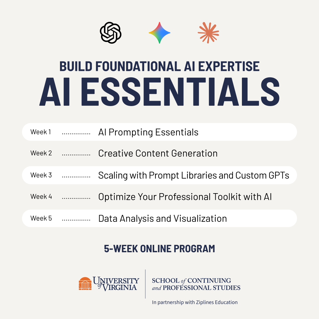 UVA School of Continuing and Professional Studies Facebook ad from Jul 24, 2026