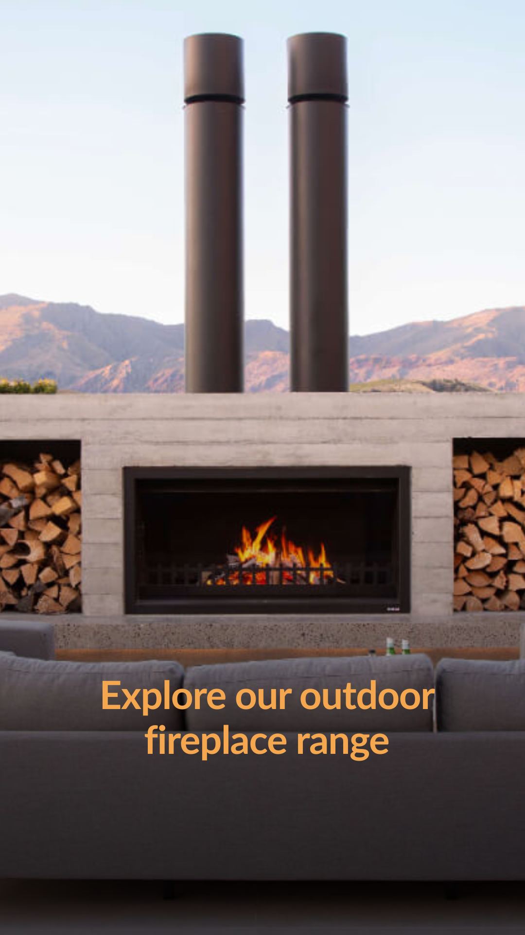 Trendz Outdoor Fireplaces Facebook ad
