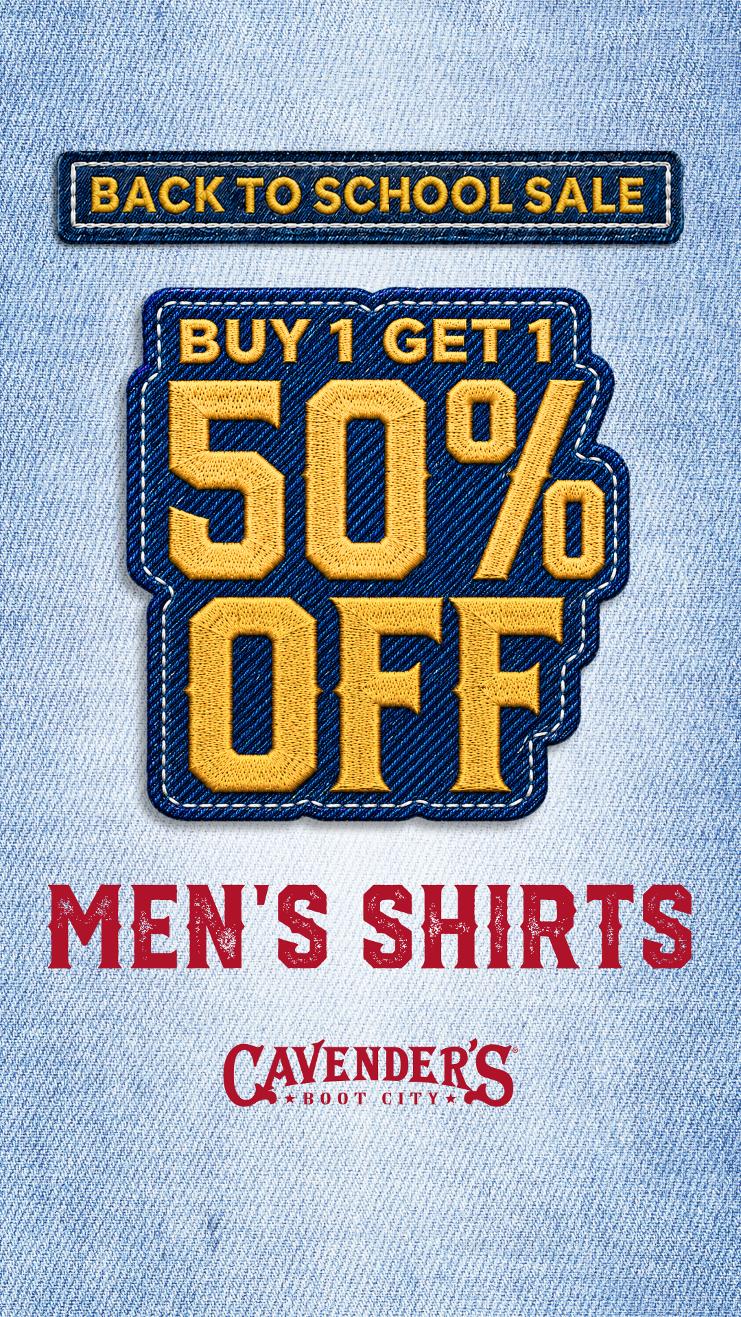 Cavender's Facebook ad