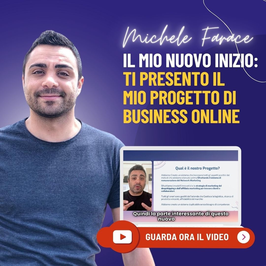 Michele Farace Advertising Facebook ad: Business Online: l'opportunità che cercavi