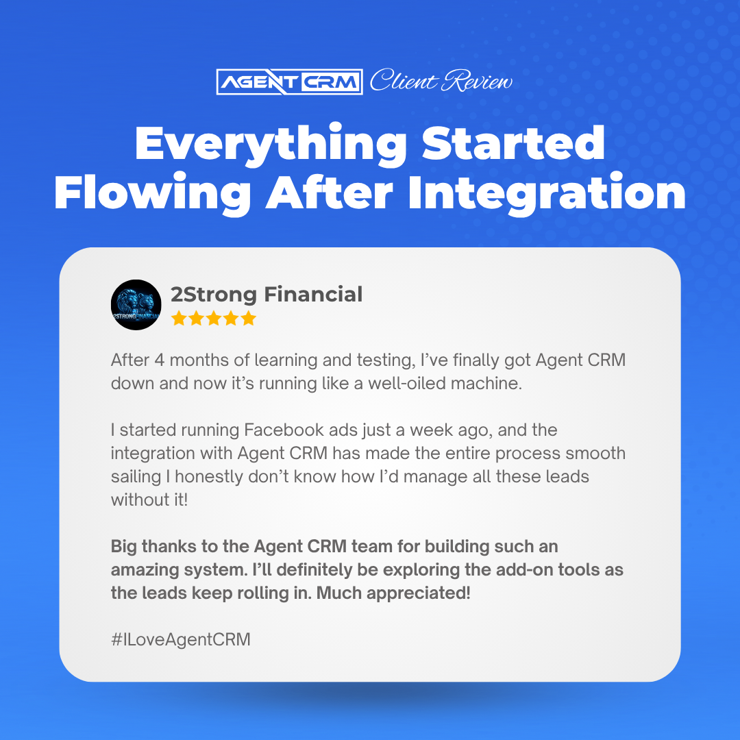 Agent CRM: AI-Powered Sales+Marketing Software Facebook ad