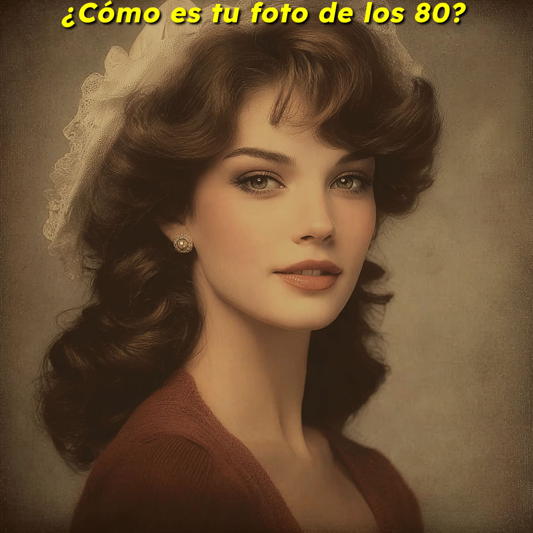 Art Game - Funny Games Facebook ad: ¿Cómo es tu foto de los 80?