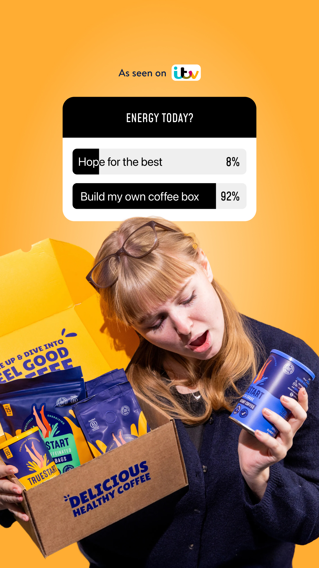 TrueStart Coffee Facebook ad