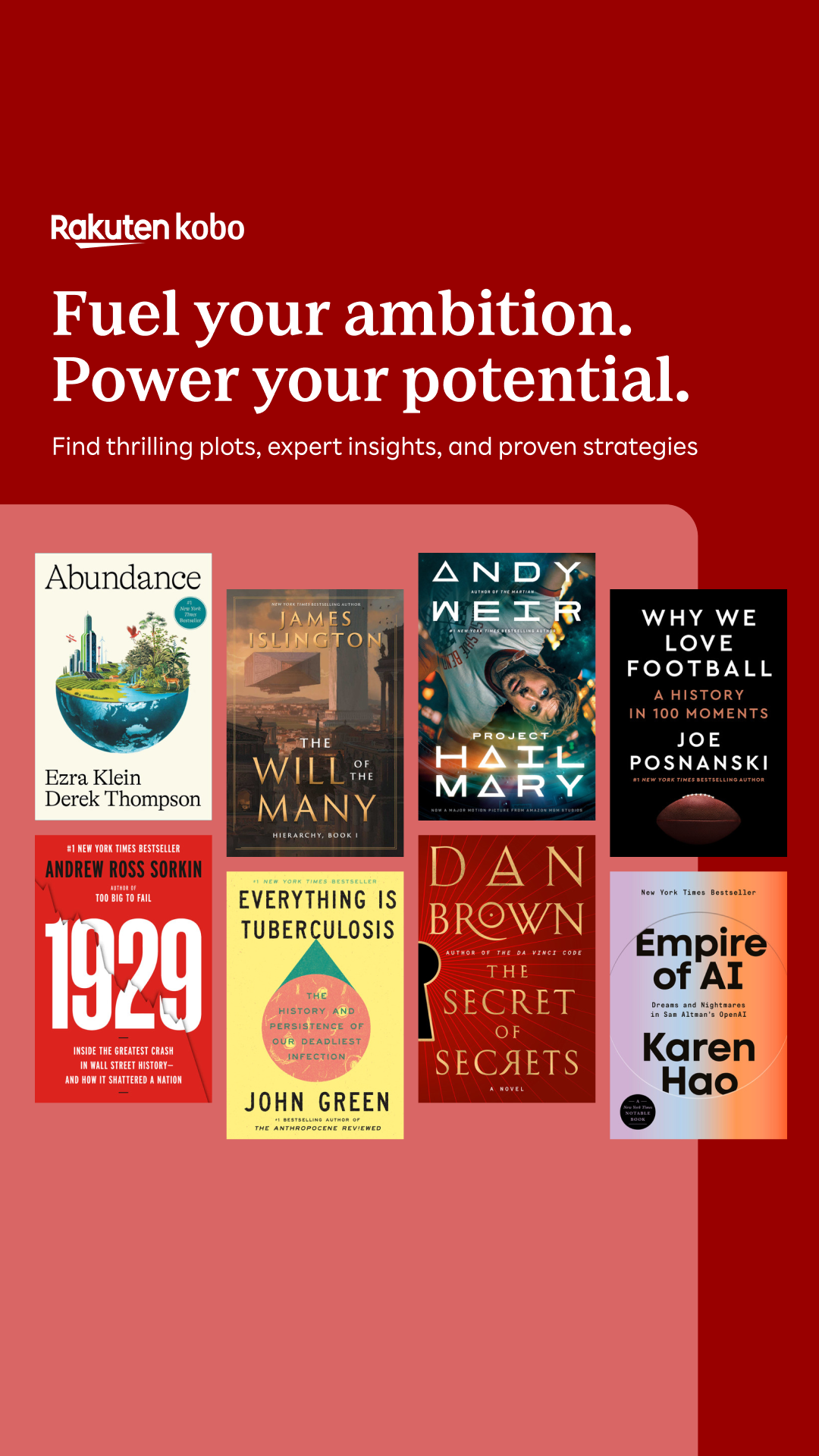 Kobo Facebook ad