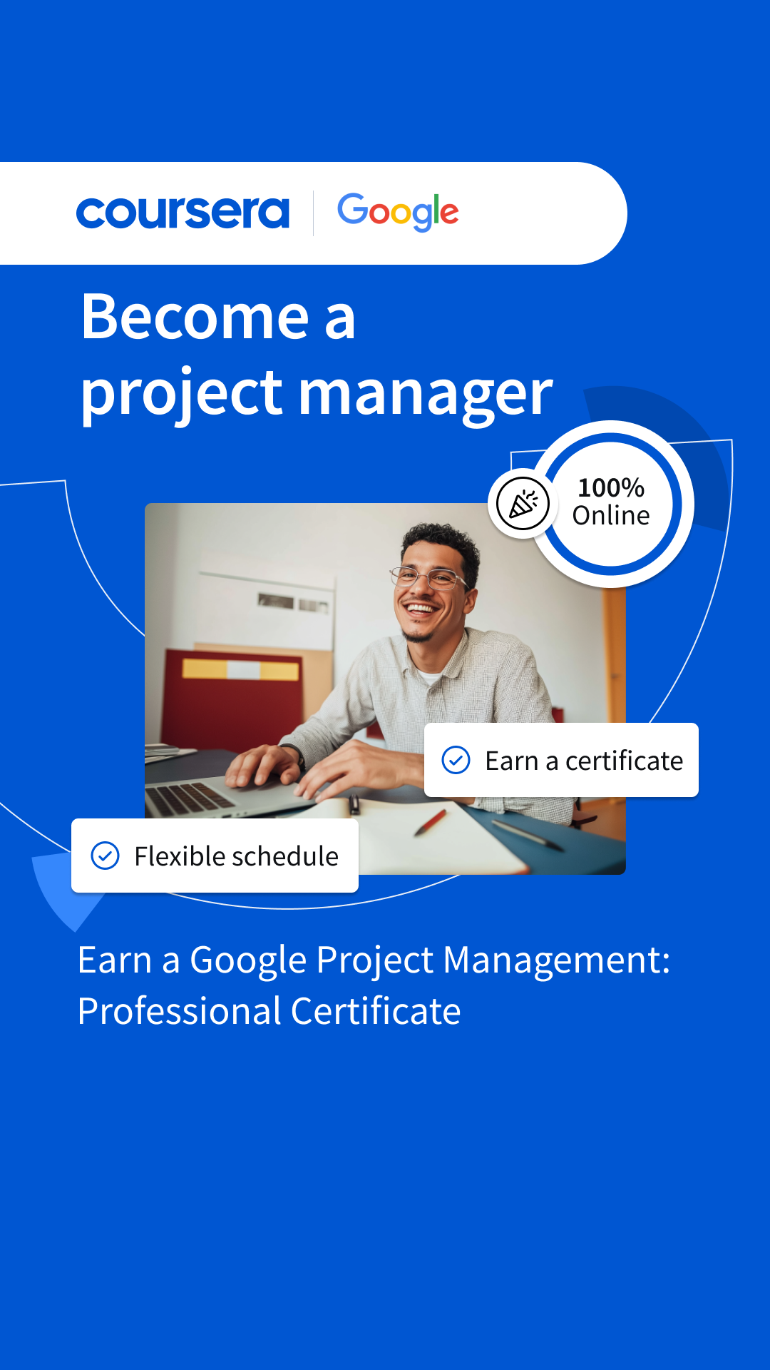 Coursera Facebook ad