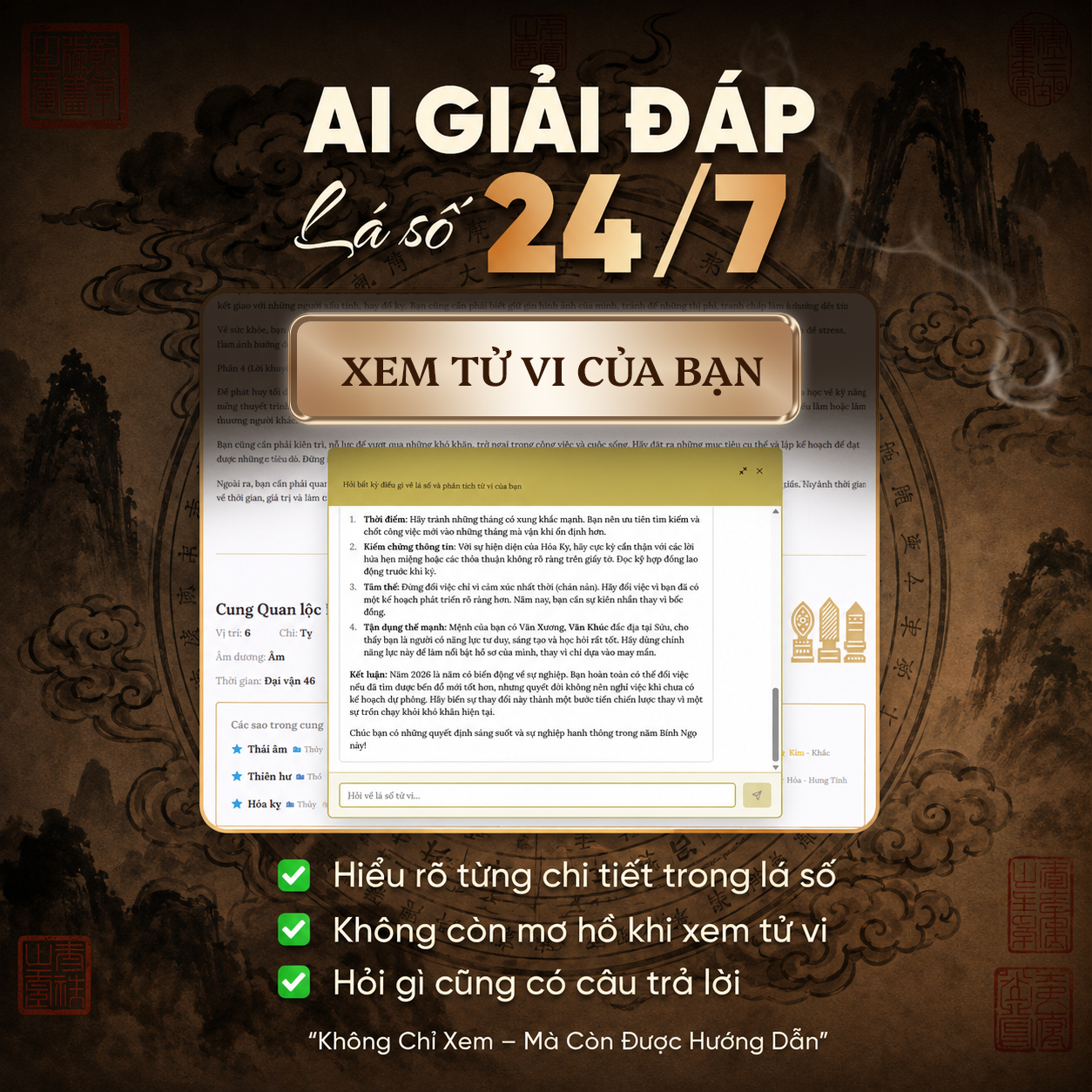 Tử Vi Cuộc Đời Facebook ad: Có người gọi xem tử vi là mê…