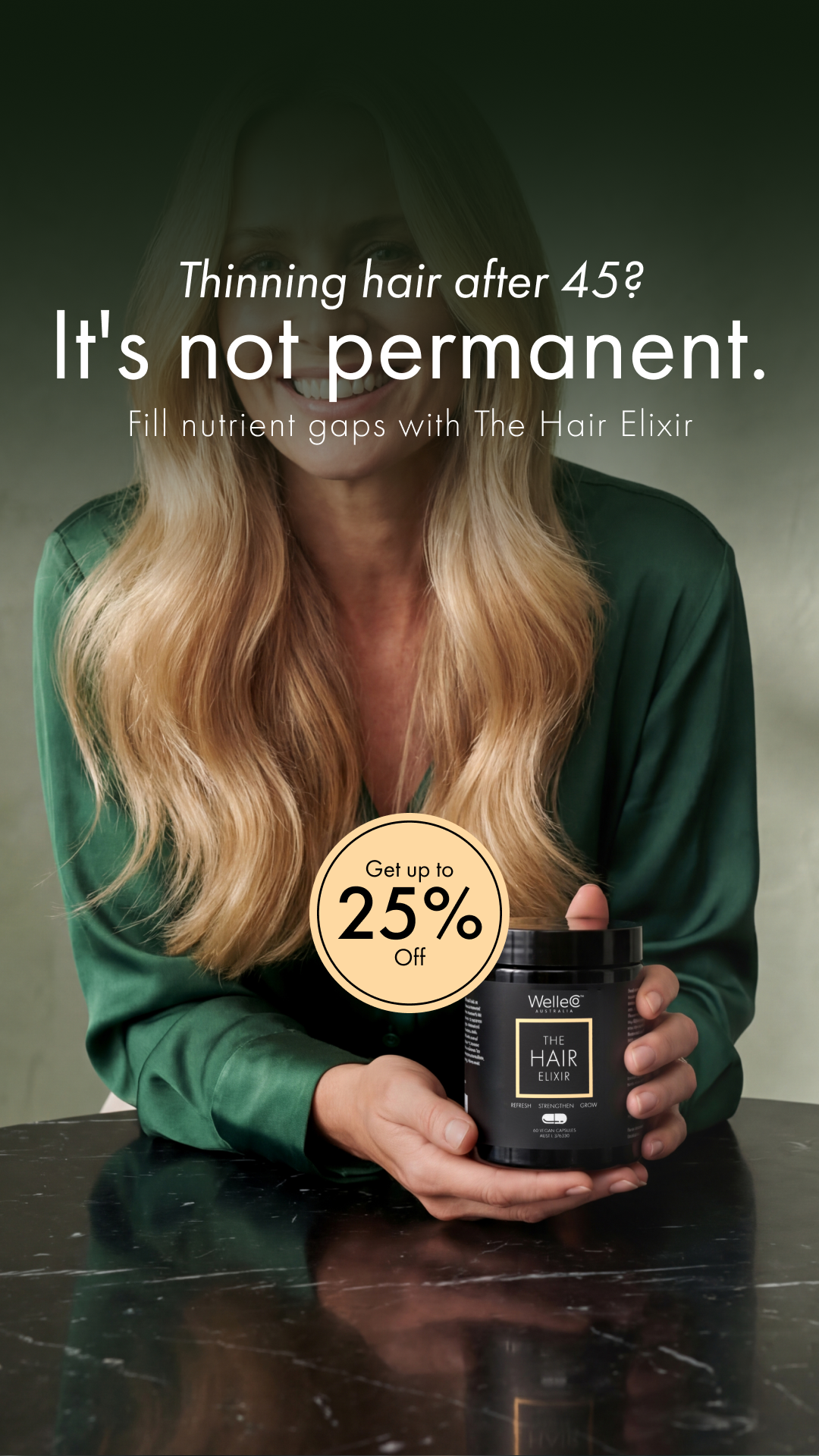 WelleCo Facebook ad