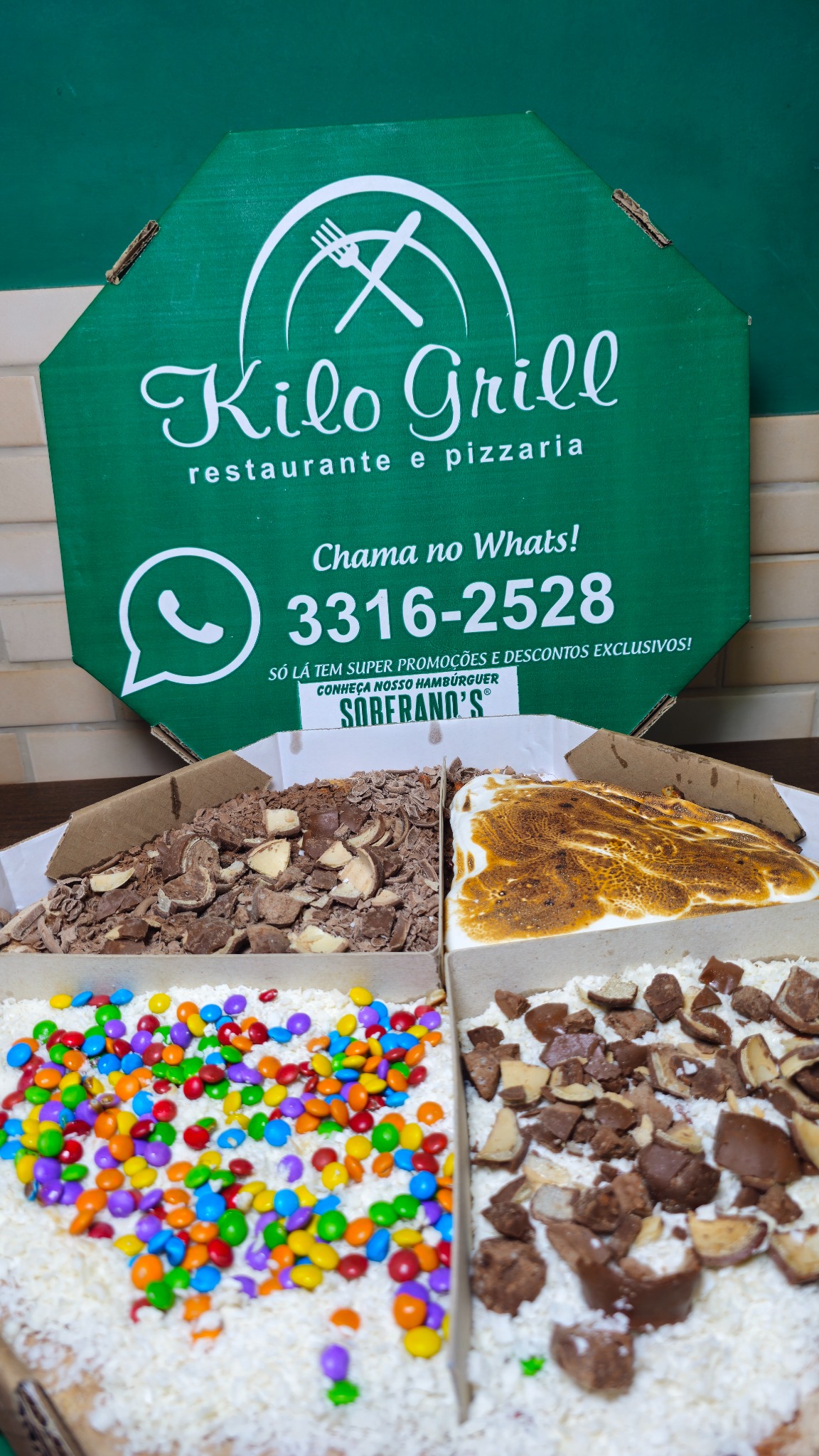 Kilo Grill Facebook ad: Sabor de verdade por um preço que cabe…