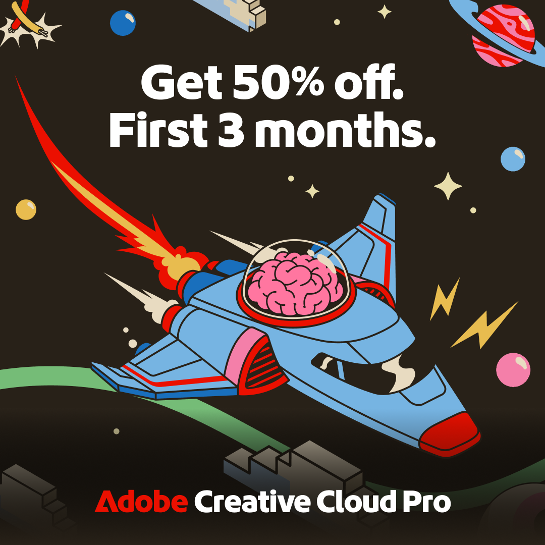 Adobe Creative Cloud Facebook ad