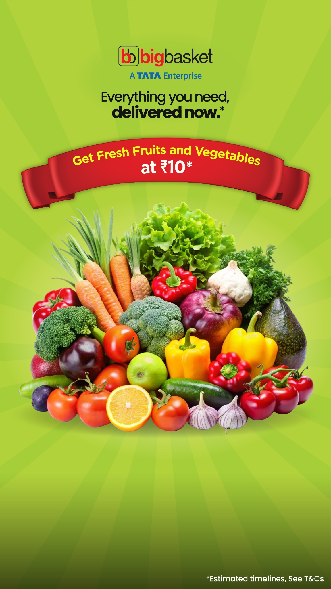 Bigbasket Facebook ad