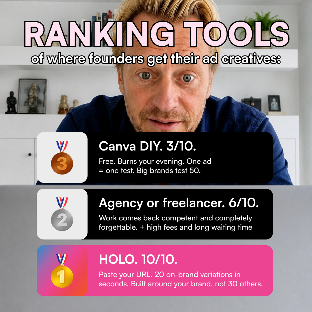 Holo Facebook ad