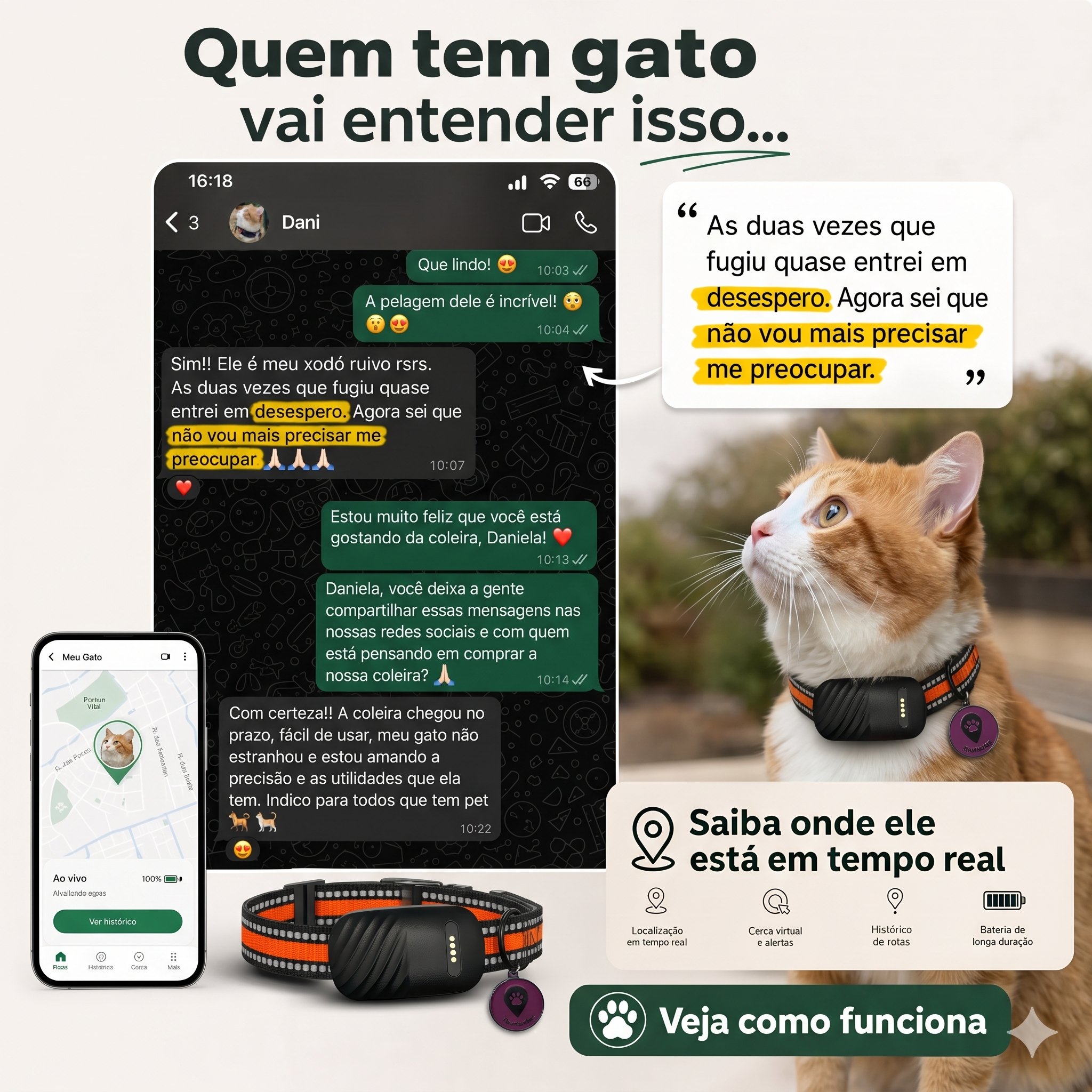 The Pet Gps Facebook ad