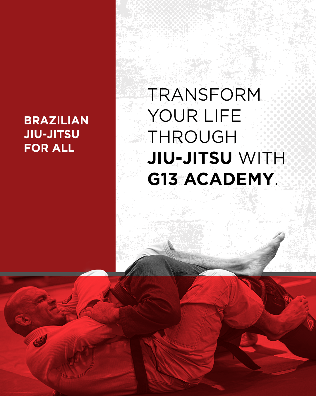 G13 Brazilian Jiu-Jitsu HQ U.S Facebook ad from Nov 9, 2025