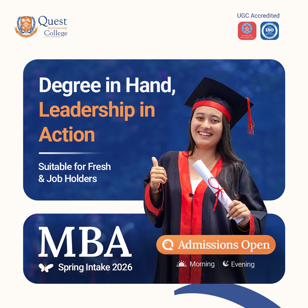 Quest International College Facebook ad: ๐๐ก๐จ๐จ๐ฌ๐ ๐๐จ๐ฎ๐ซ ๐๐๐ ๐๐จ๐ง๐๐๐ง๐ญ๐ซ๐๐ญ๐ข๐จ๐ง