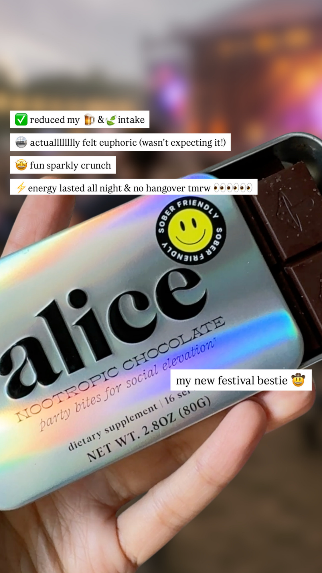 Alice Mushrooms Facebook ad
