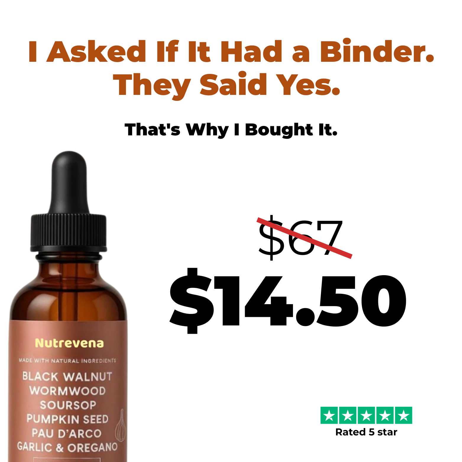 Nutrevena Facebook ad
