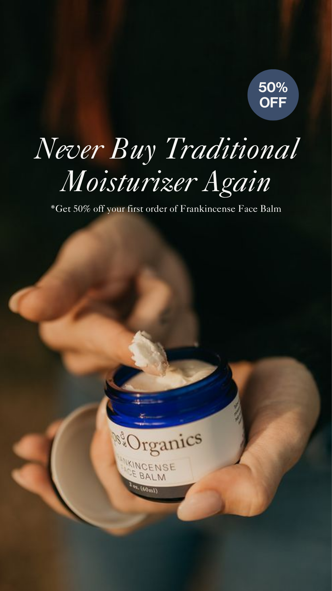 Toups and Co Organics Facebook ad