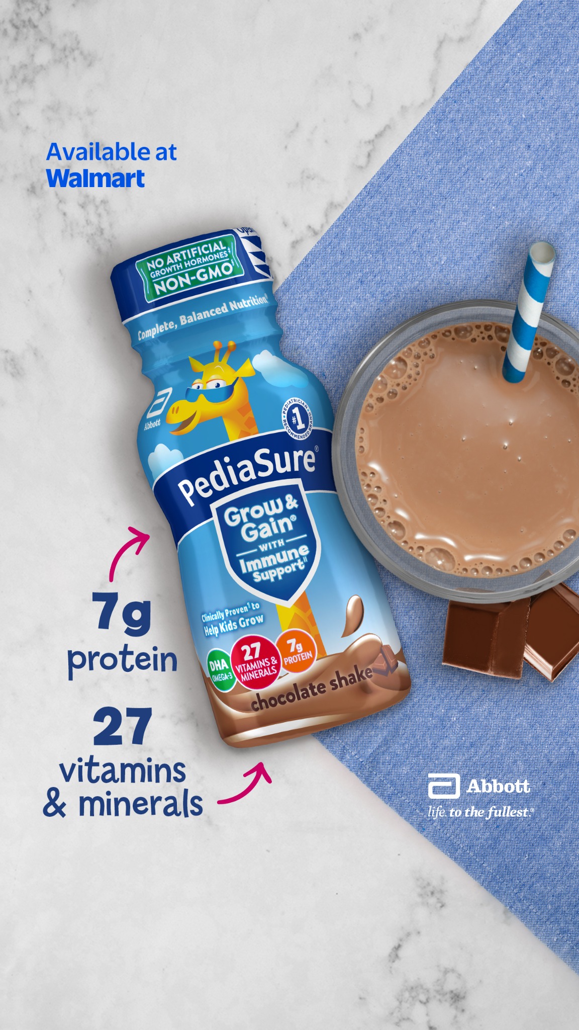 PediaSure US Facebook ad from Mar 4, 2026