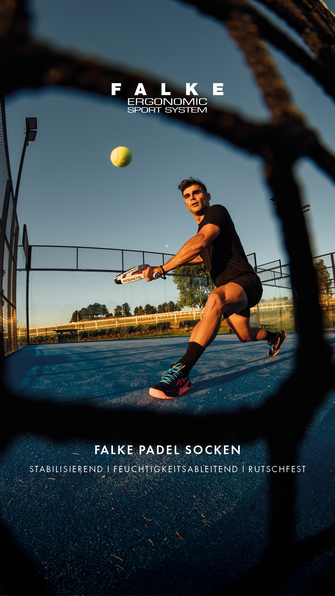 FALKE Ergonomic Sport System Facebook ad