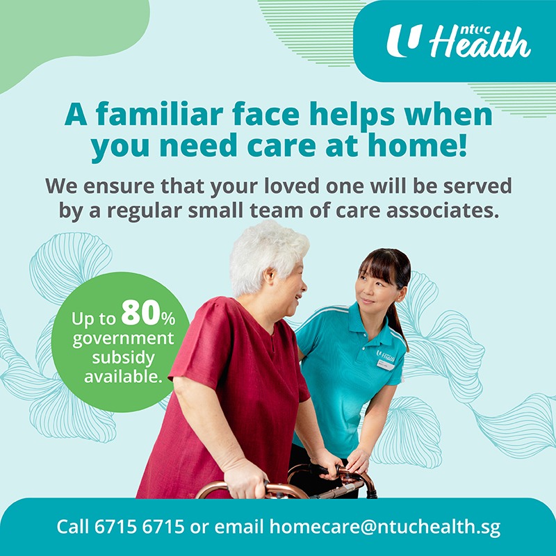 NTUC Health Facebook ad