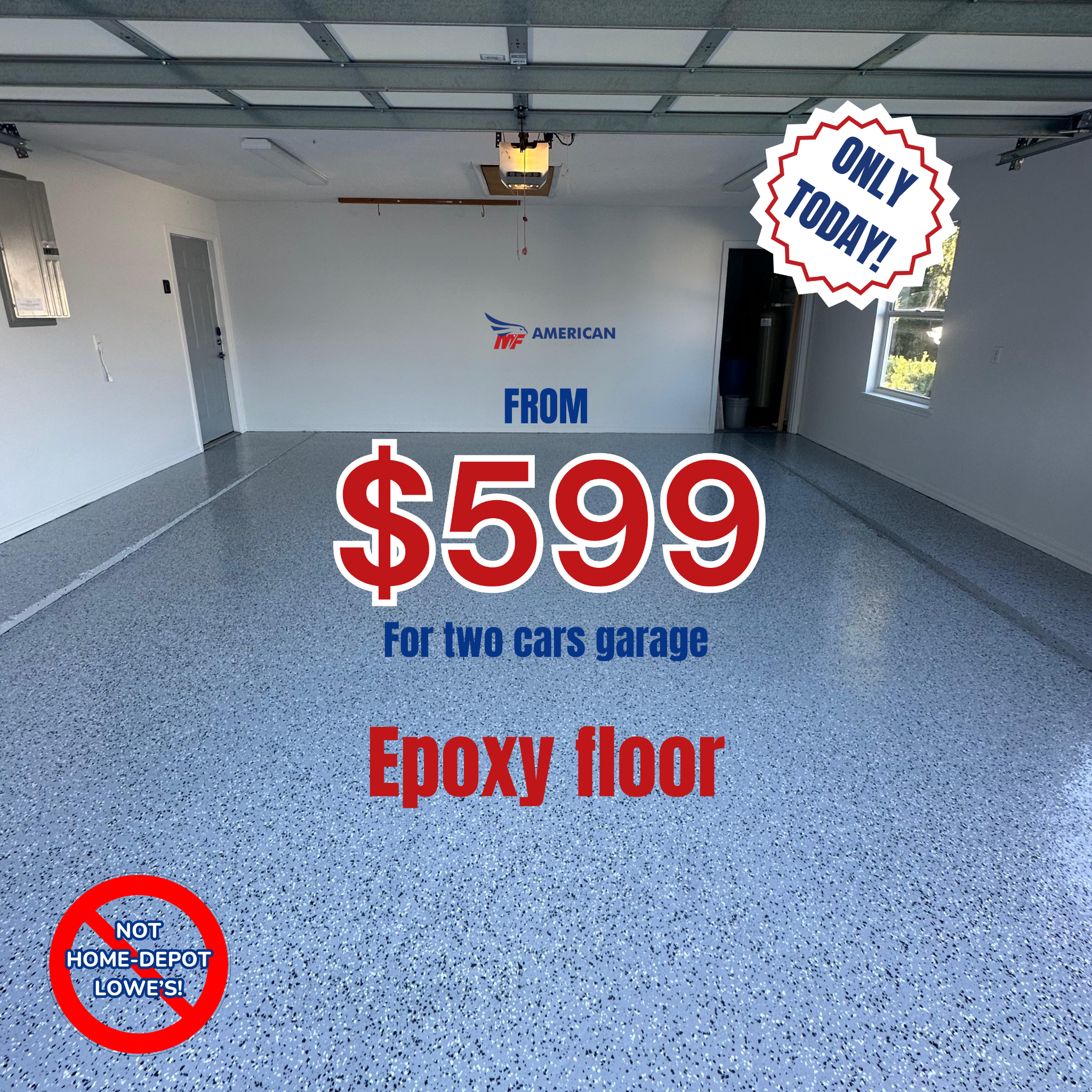MF American Epoxy Facebook ad: Free estimates