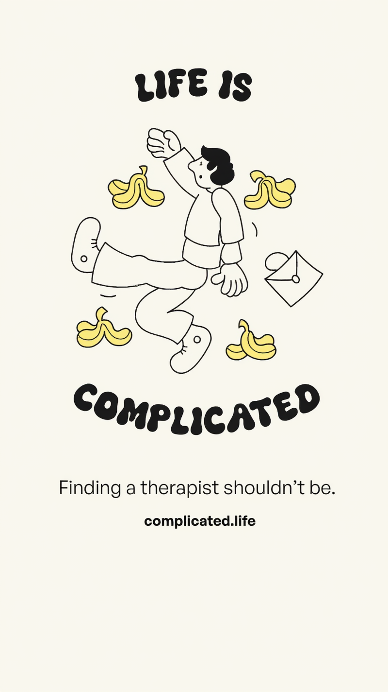 complicated.life Facebook ad