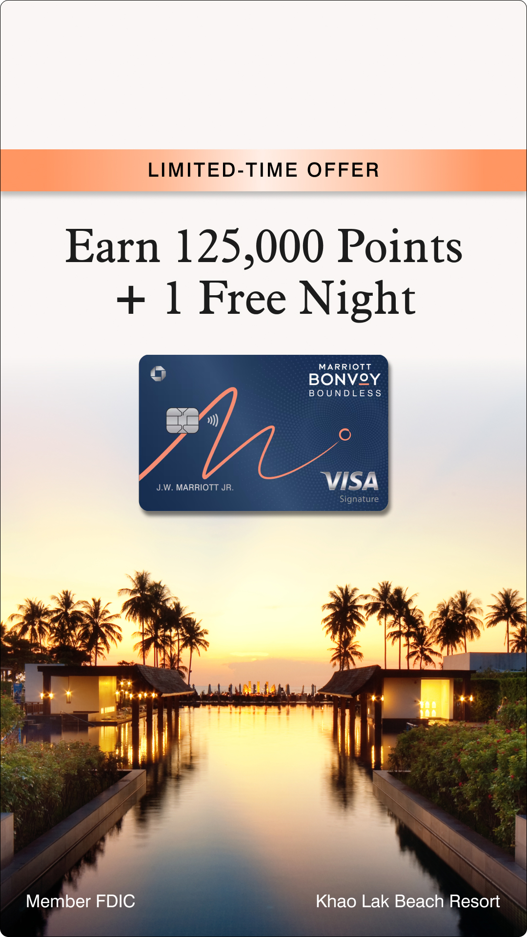 Marriott Bonvoy Facebook ad
