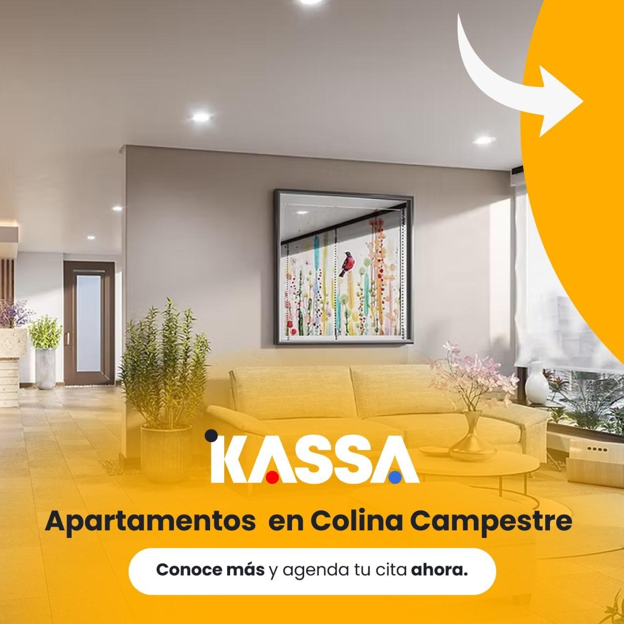 KASSA Apartamentos Facebook ad: Llénate de vida en Kassa!