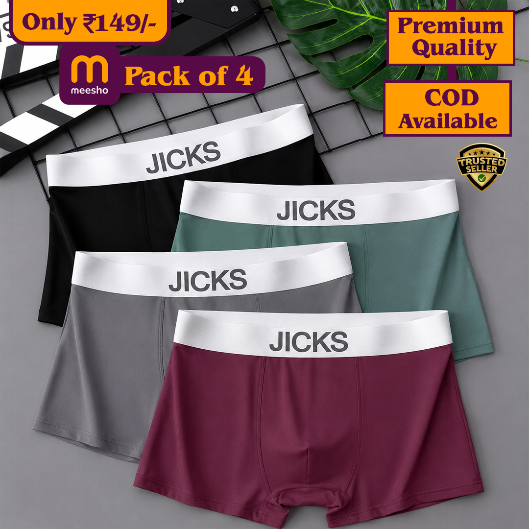 Zara fashion Facebook ad: ONLY ₹149 | Premium Pack of 4 Boxers