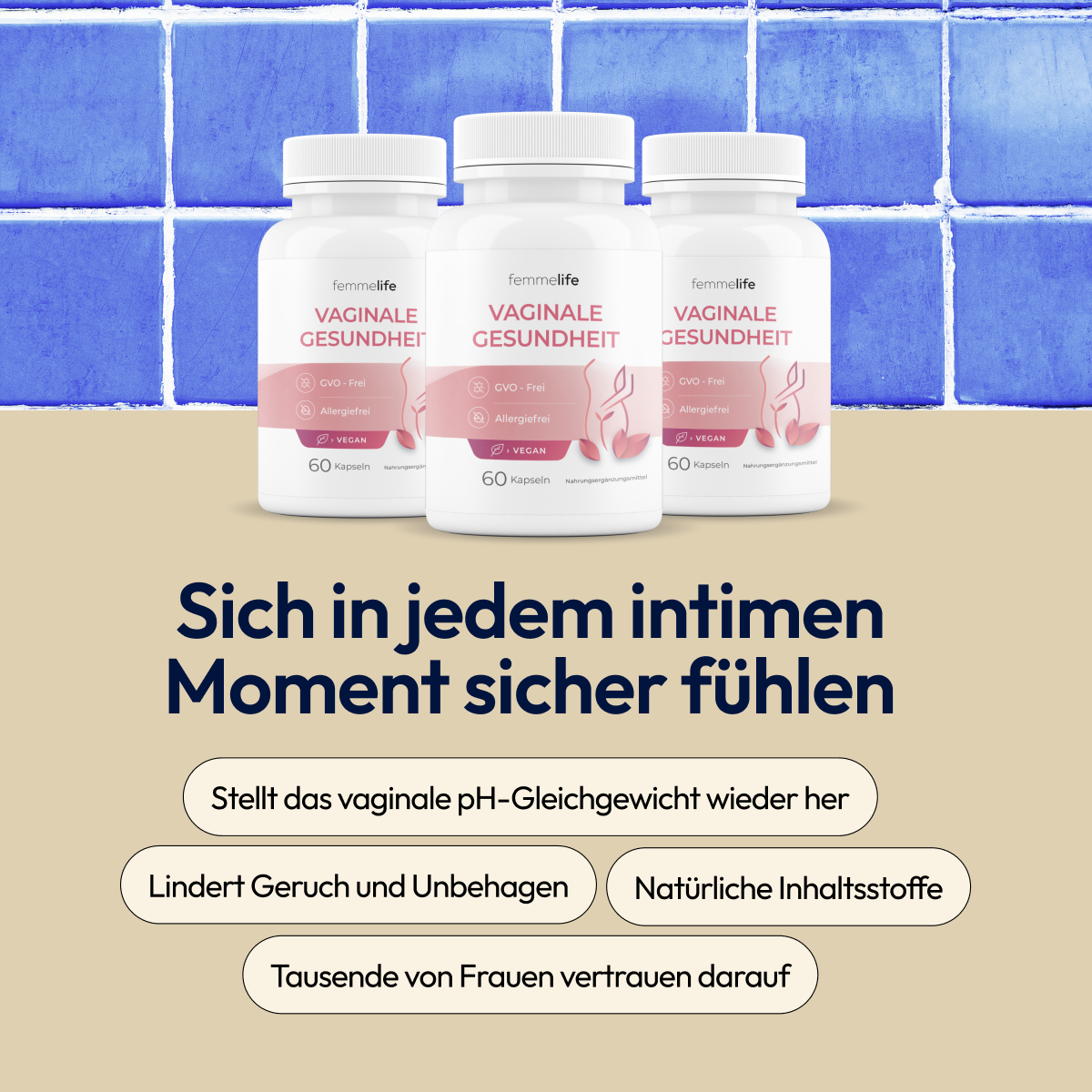 Femmelife De Facebook ad: Kostenlose Flasche heute!