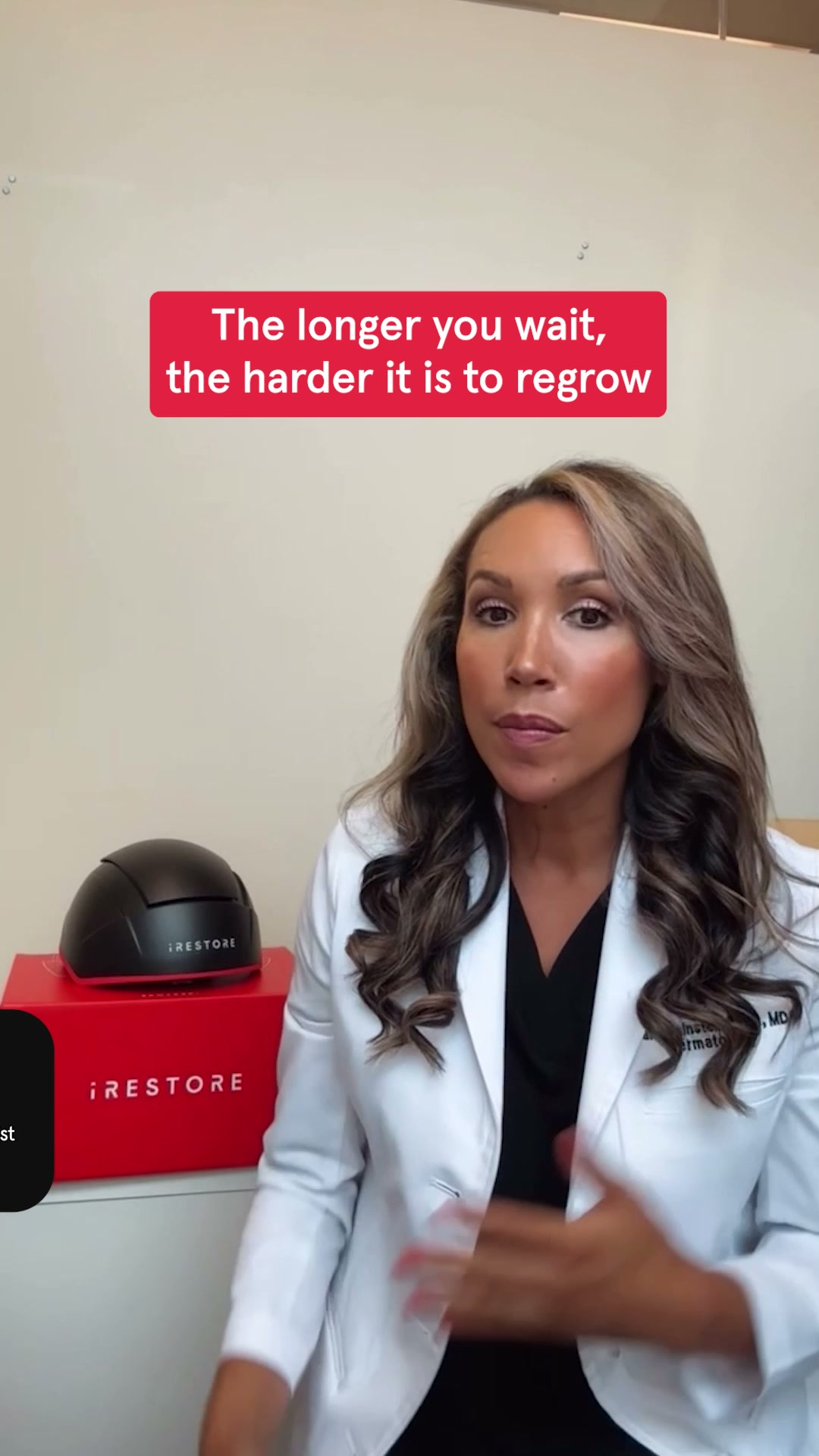 Mara Weinstein Velez, MD, FAAD Facebook ad: Try The Most Powerful Device To Regrow Your Hair