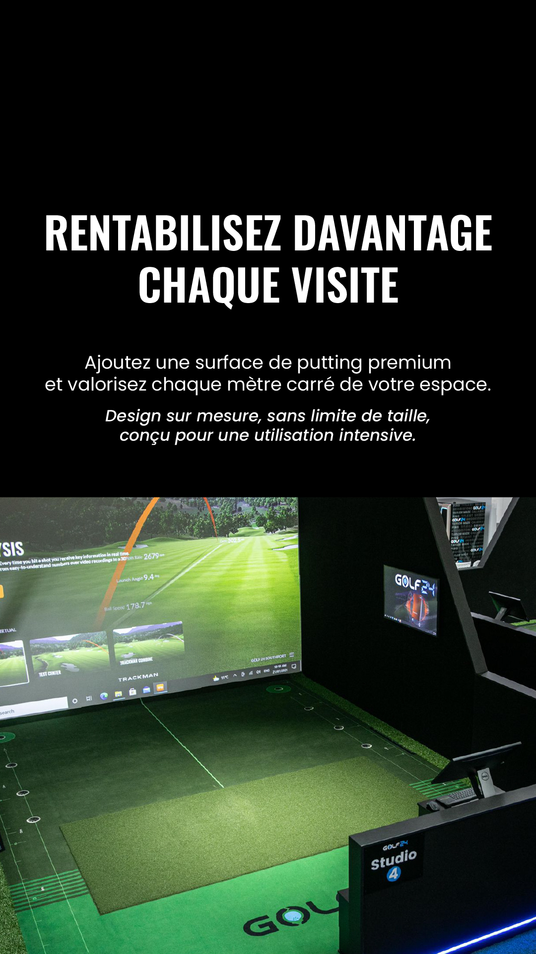 Wellputt Golf Facebook ad