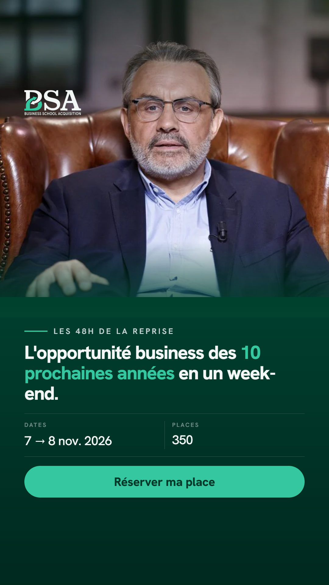 Jean-Pierre Nadir Facebook ad from Aug 17, 2026