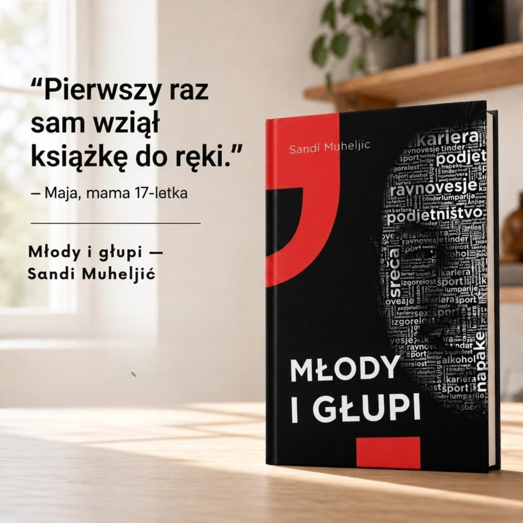 Młody i głupi Facebook ad