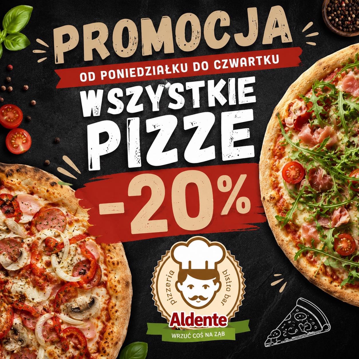 Aldente - Restauracja z salą zabaw Facebook ad