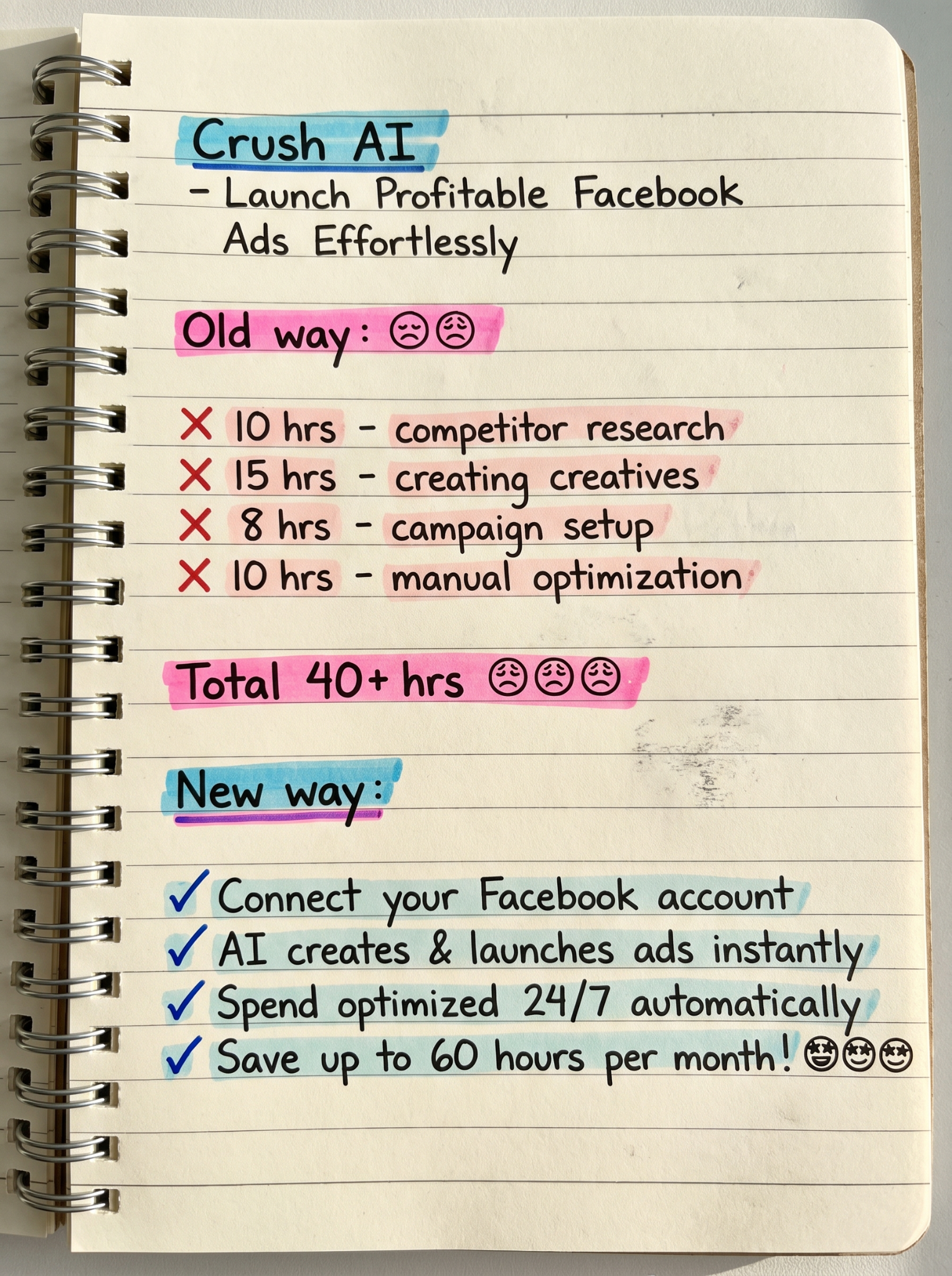 trycrush.ai Facebook ad