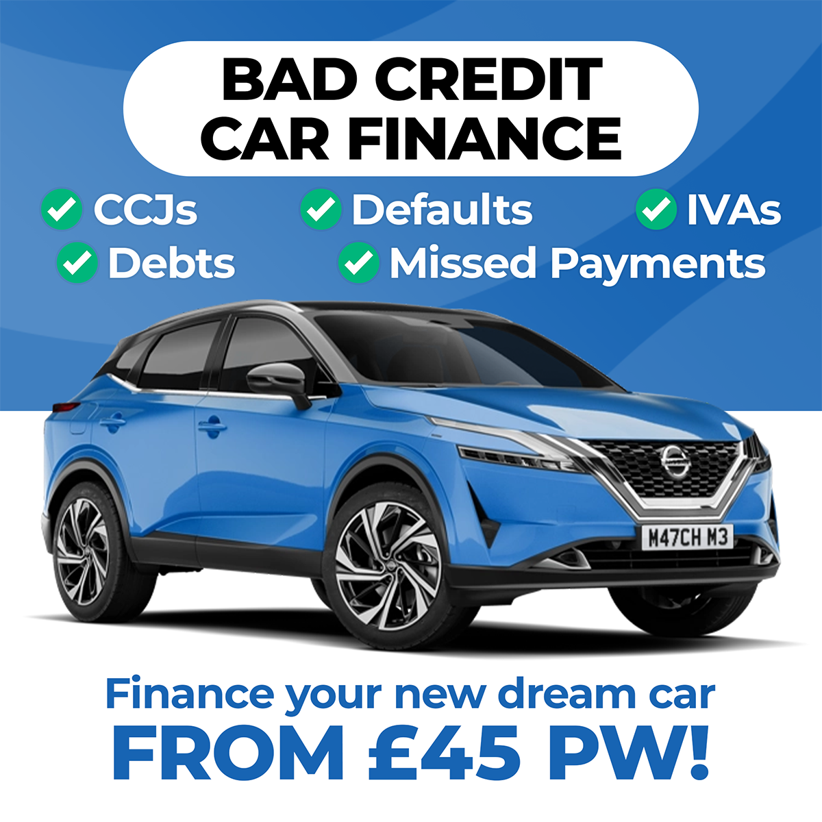 Match Me Car Finance Facebook ad