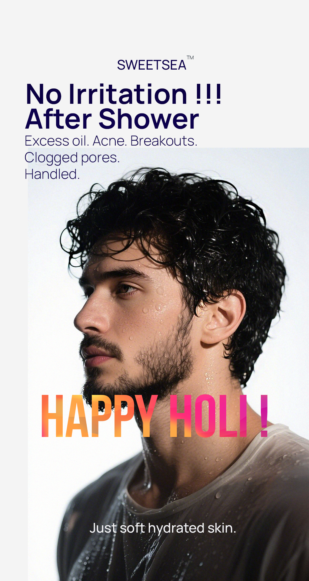 SWEETSEA Facebook ad: Love the colors, love your skin!