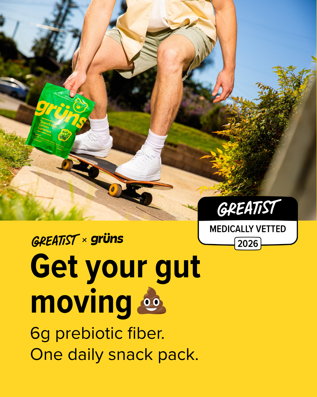 Greatist Facebook ad