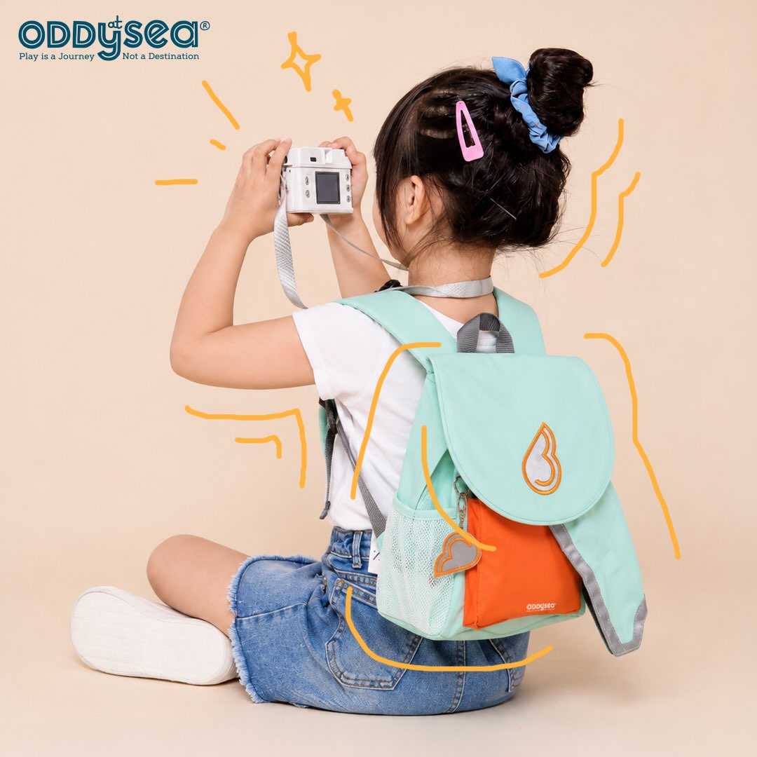 Oddy at sea Facebook ad: Back to school, but make it an adventure