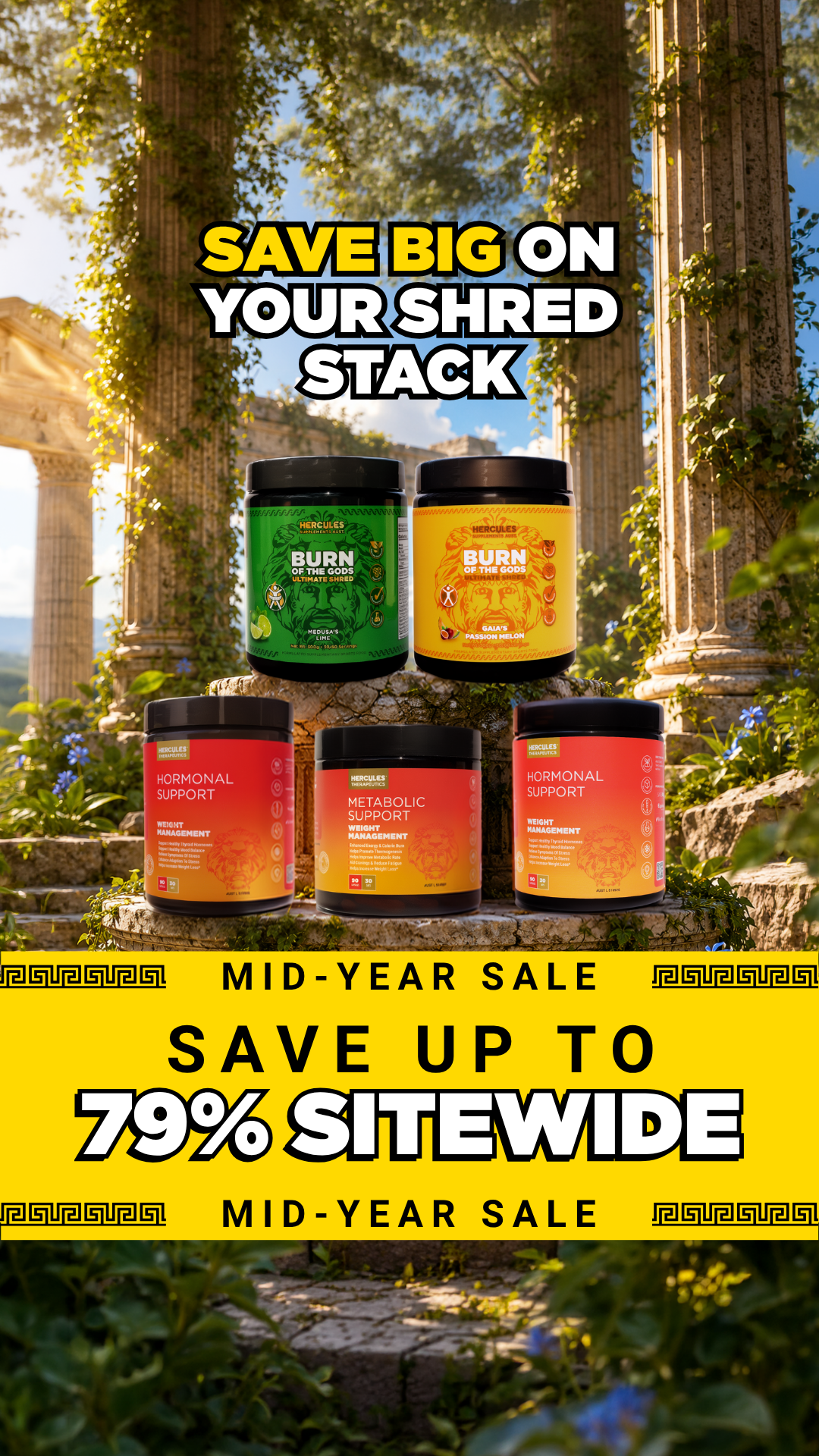 Hercules Supplements Aust Facebook ad