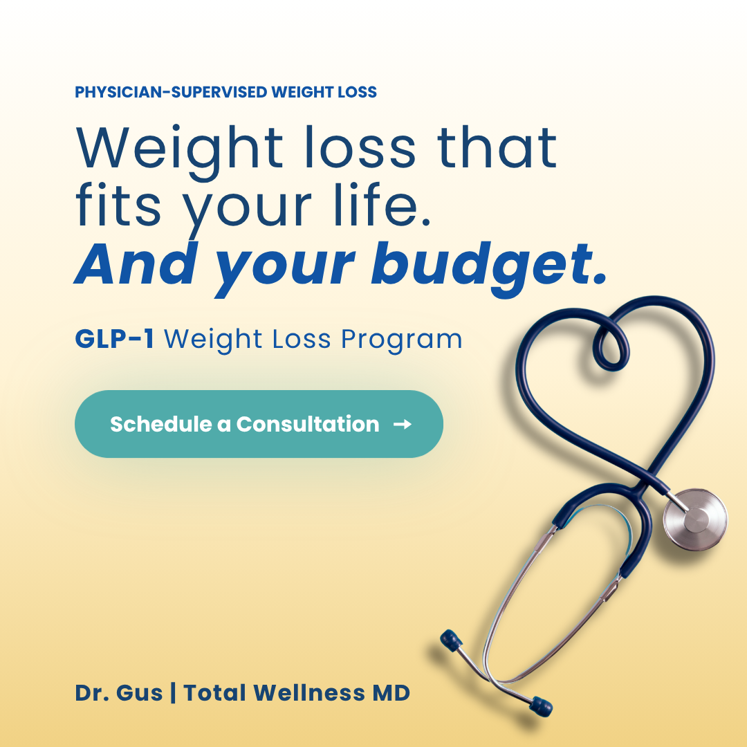 Dr. Gus Total Wellness Facebook ad