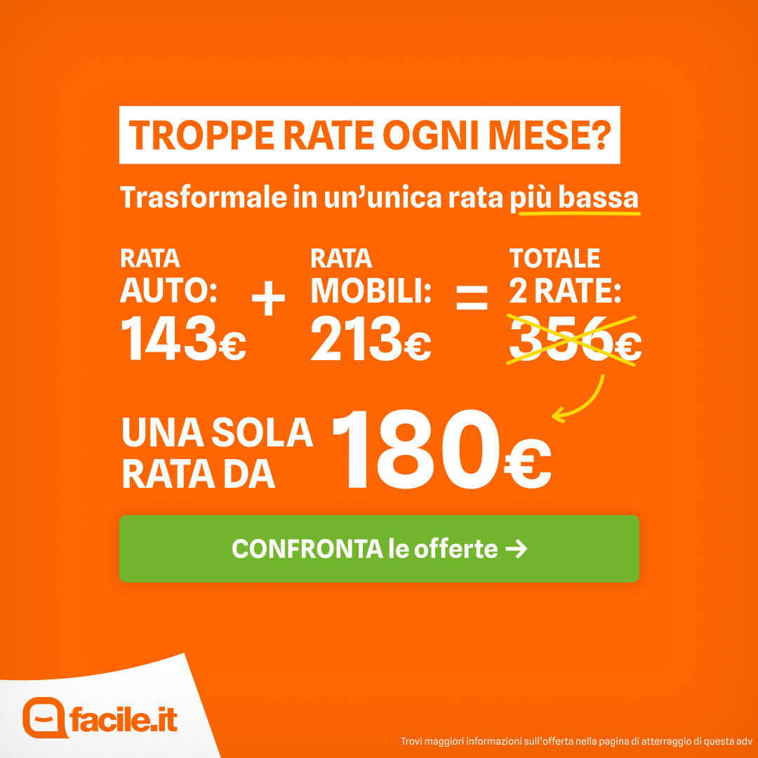 Facile.it Facebook ad: Vai alle Offerte
