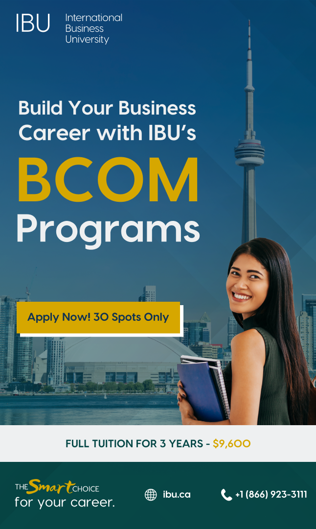 International Business University Facebook ad