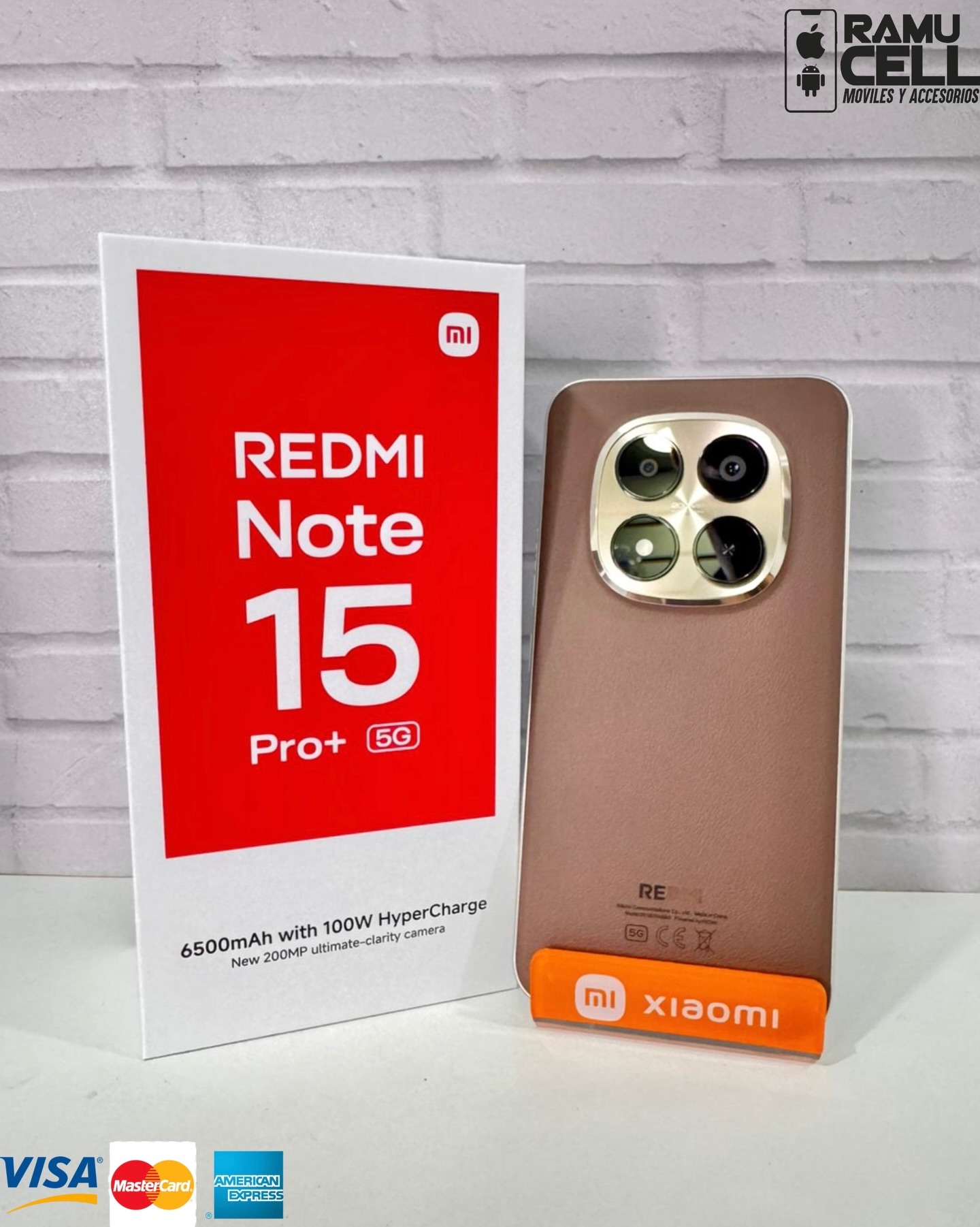 Ramucell Facebook ad: ¡LLEGÓ EL NUEVO XIAOMI NOTE 15 PRO PLUS!