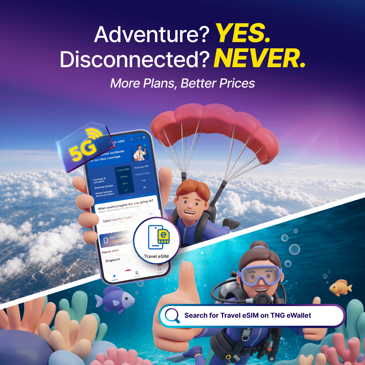 Touch ‘n Go eWallet Facebook ad