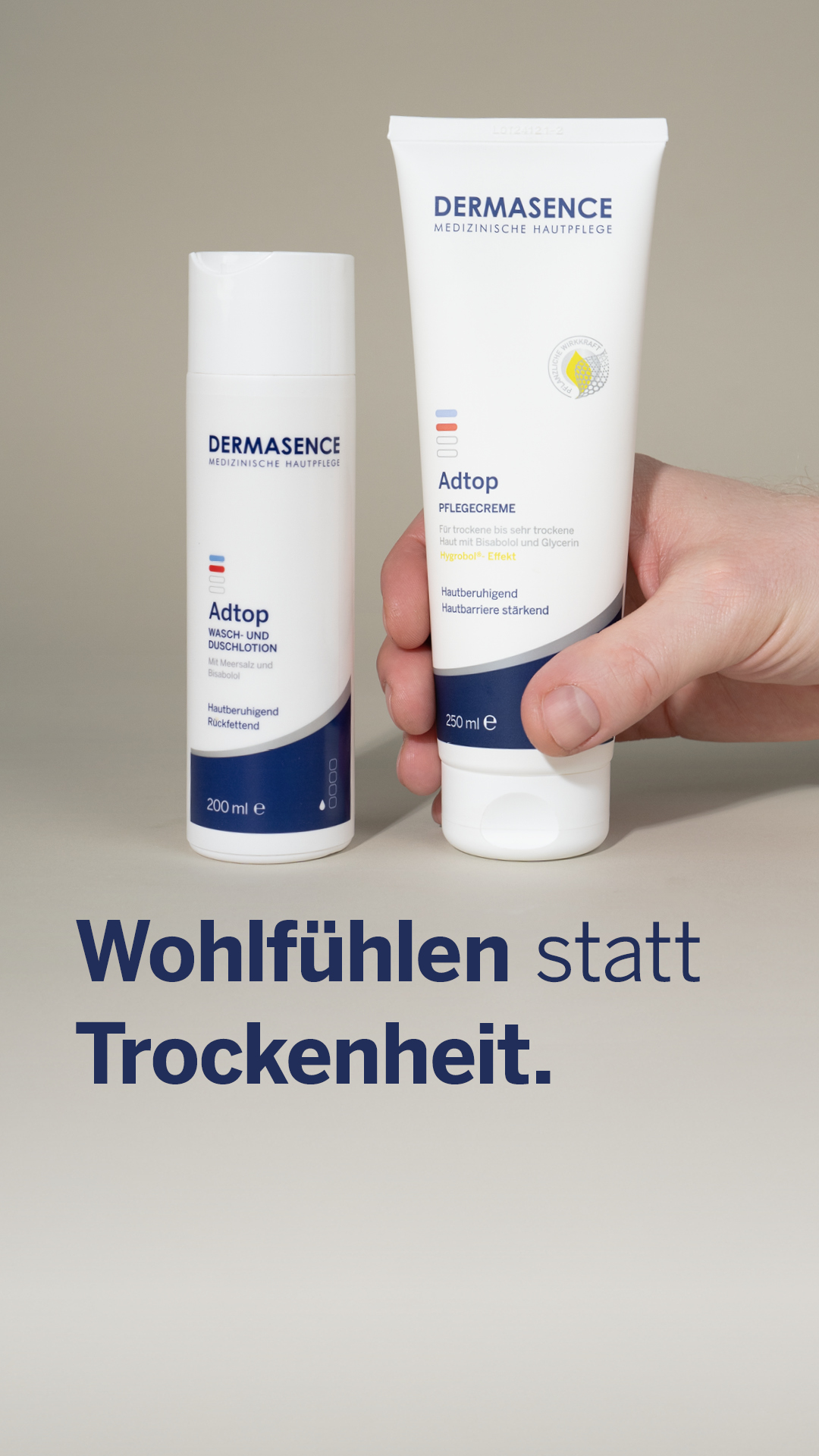DERMASENCE Facebook ad