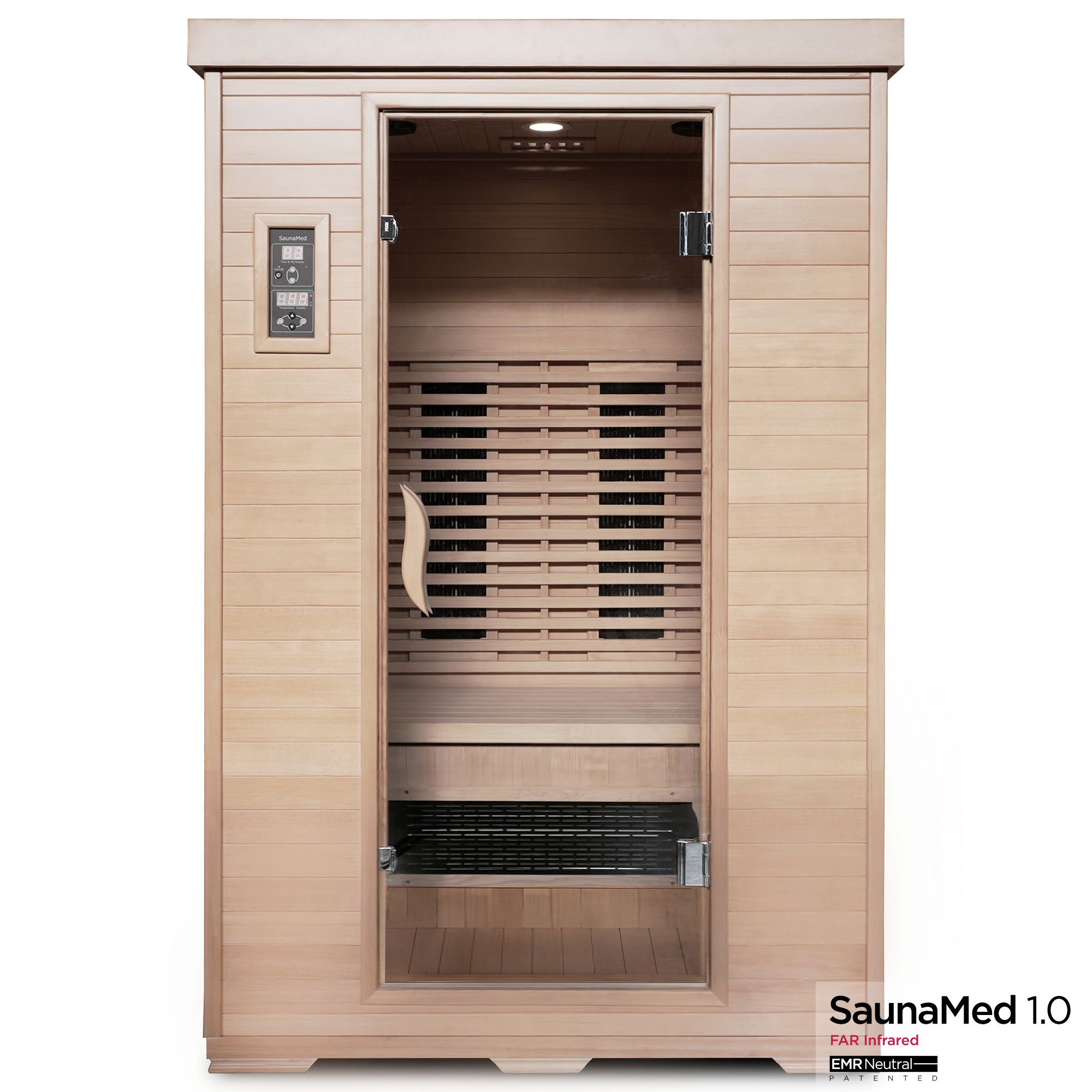 Aqualine Wellness Facebook ad: Experience luxury wellness at home with the SaunaMed…
