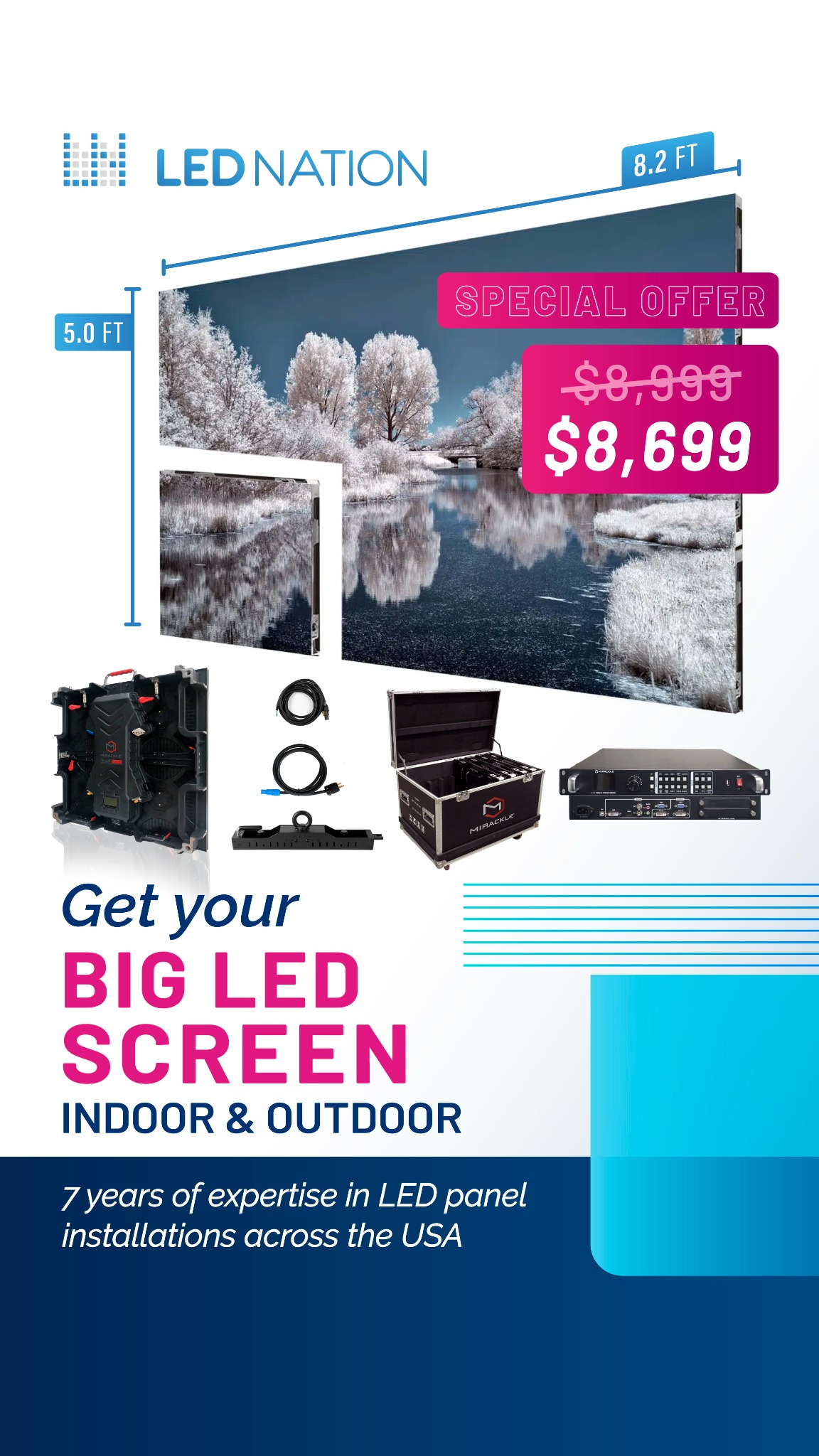 Led Nation Facebook ad from Mar 7, 2025